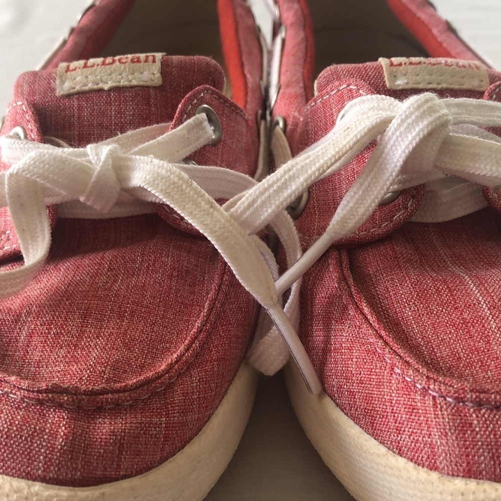 LL Bean boat shoes women’s Sz 6 pink - Picture 13 of 17